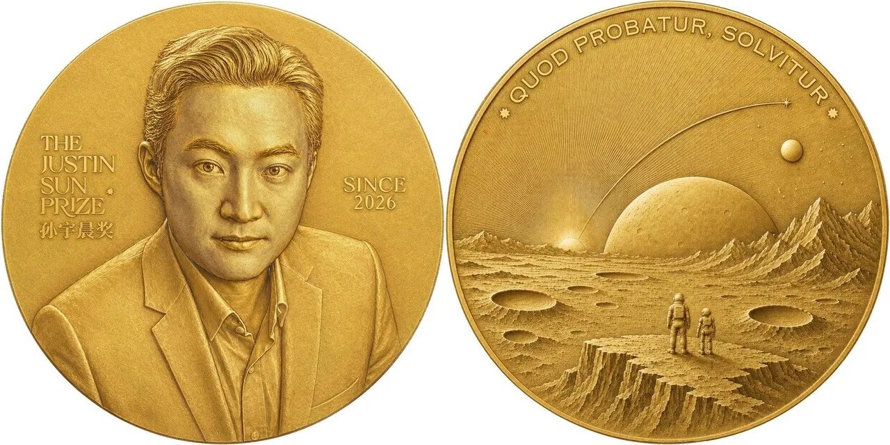 Justin Sun establishes the Justin Sun Prize: “My wealth came from mathematics and will return to it”